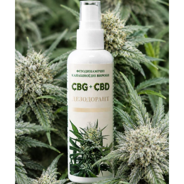 CBG+CBD дезодорант